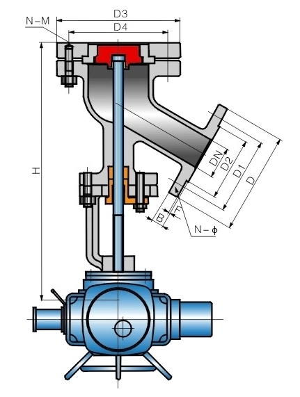 HG5-89电动放料阀(图1)
