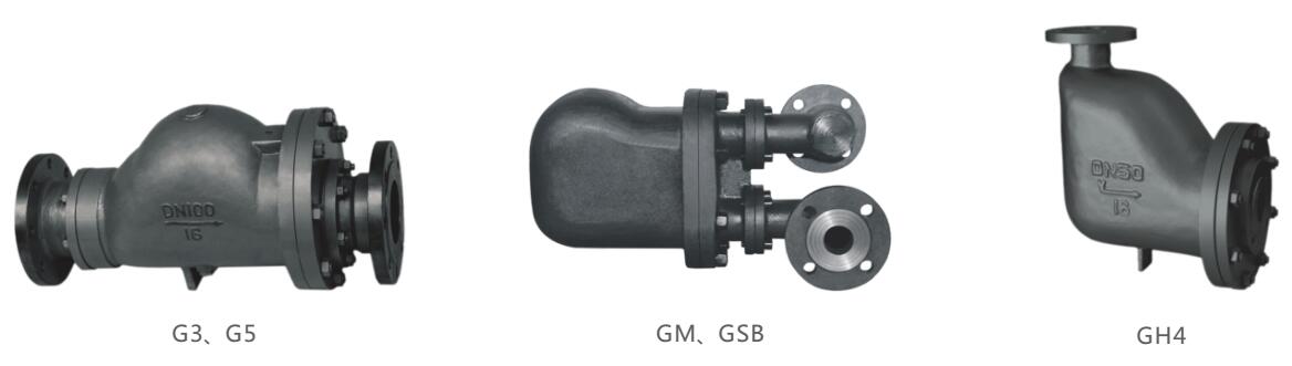 GSB6,GSB8杠杆浮球式疏水阀(图2)