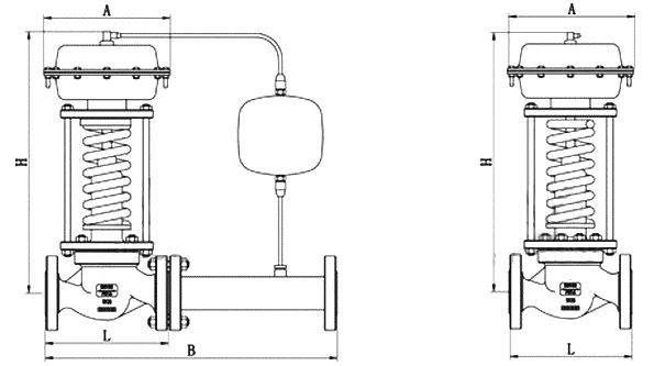 ZZYP自力式蒸汽调节阀(图1)