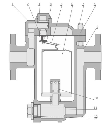 CS45H,CS15H倒吊桶式蒸汽疏水阀(图3)