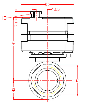 CWX微型电动球阀(图3)