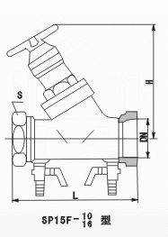 SP15F丝扣平衡阀(图1)