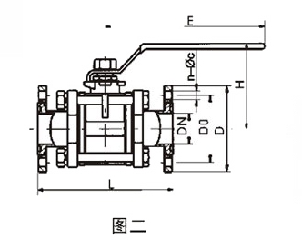 GU高真空球阀(图2)