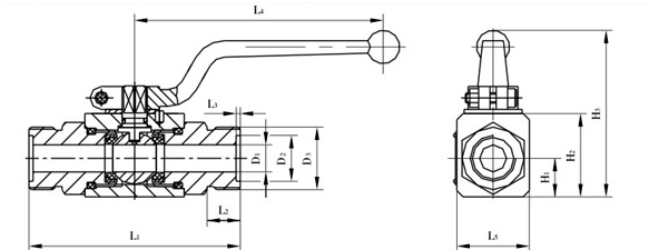 YJZQ高压液压球阀(图4)