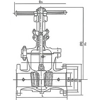 BZ41H不锈钢保温闸阀(图1)