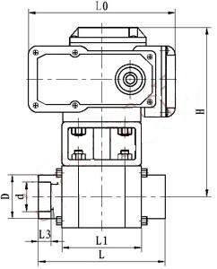 Q911N电动高压球阀(图1)