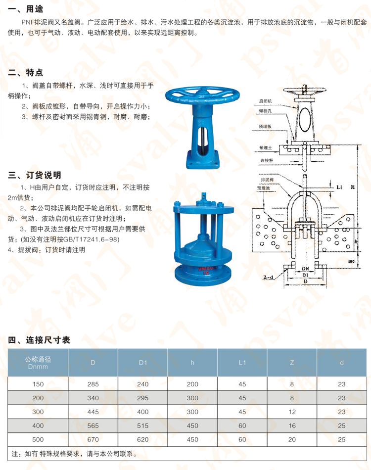 PNF排泥阀(图1)