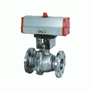 Stainless Steel Pneumatic Ball Valve Q64